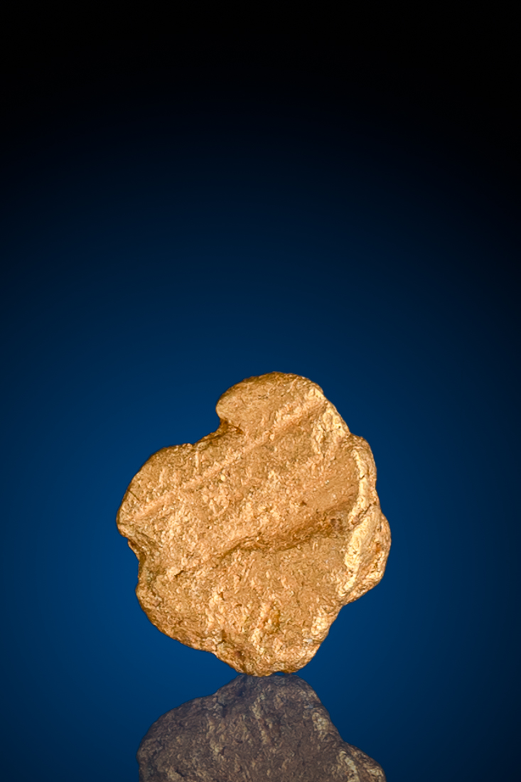 (image for) Beautiful River Worn Alaska Gold Nugget - 1.09 grams